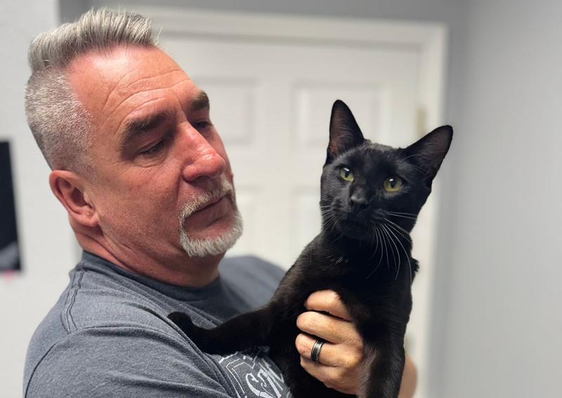 Carousel Slide 5: Lasher & his Dad!